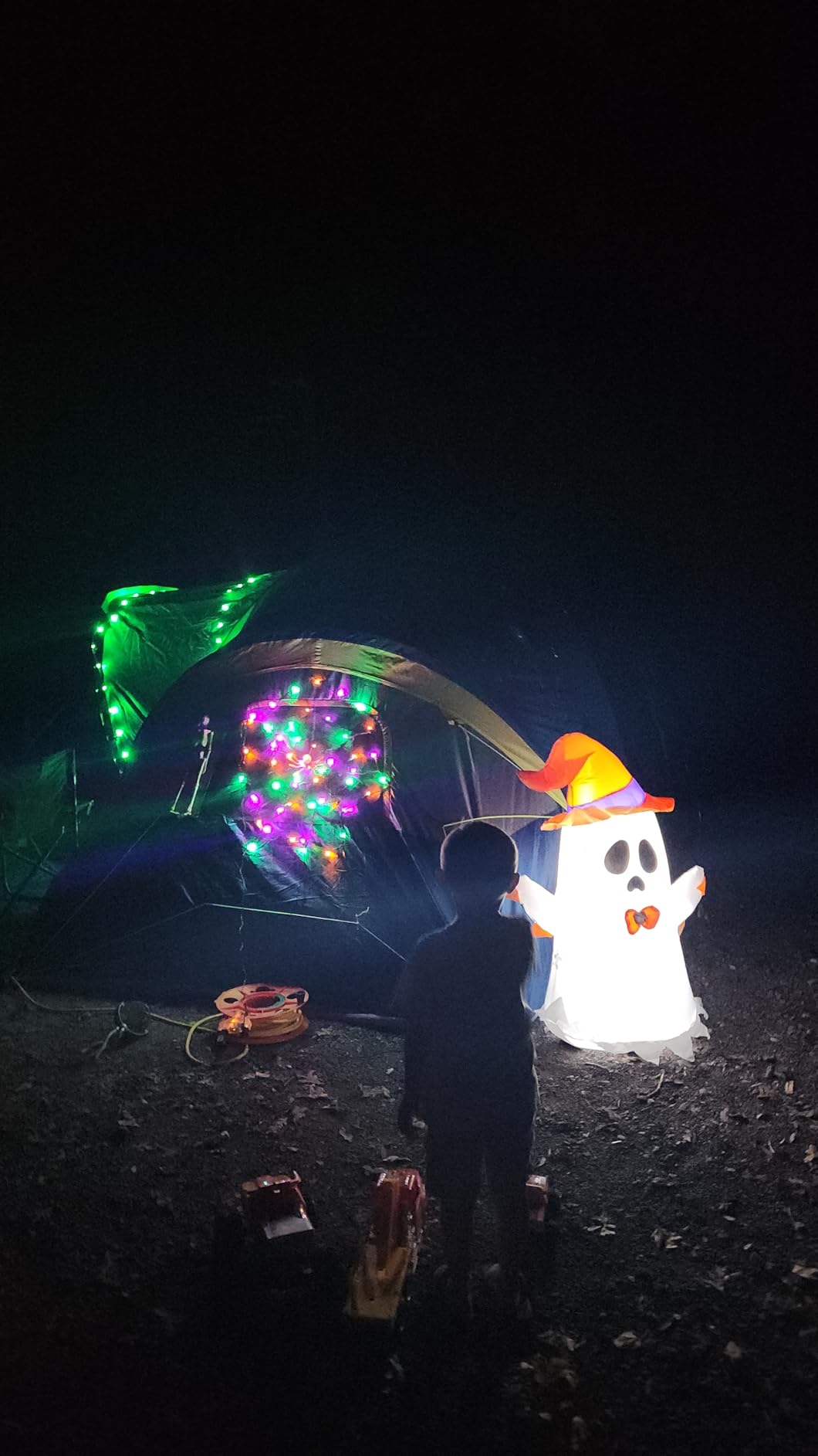 Camping String Lights, Retractable 32.8FT Rechargeable Fairy Light customer photo 2