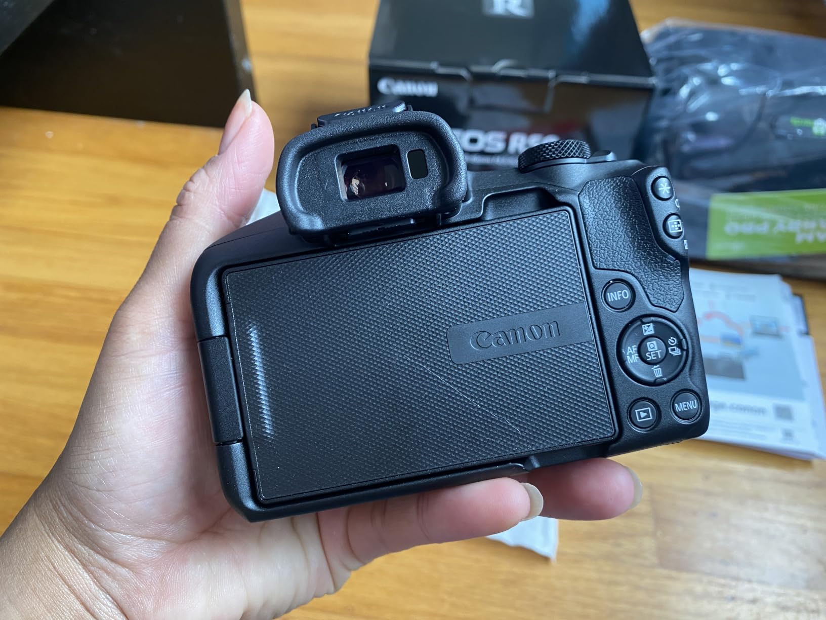 Canon EOS R50 Mirrorless Camera with 18-45mm Lens (5811C012) Bundle customer photo 2
