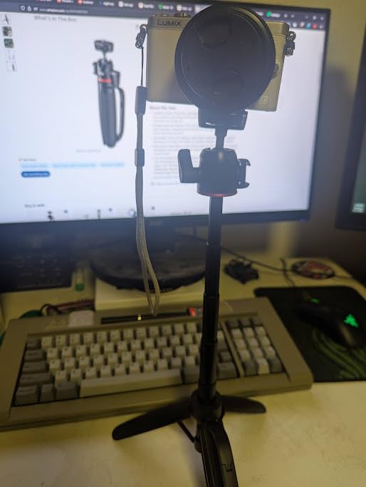 SMALLRIG Small Camera Tripod Selfie Stick, Extendable 8