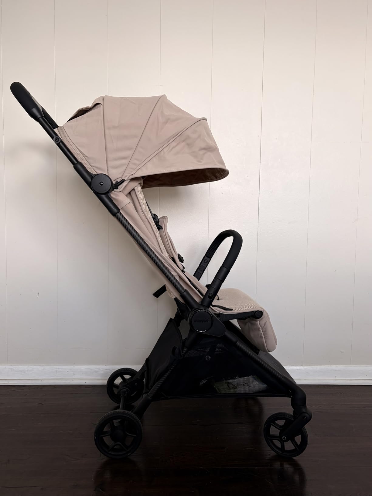 Mompush Nexis Carbon Fiber Lightweight Travel Stroller, Carry-On, Forest customer photo 1
