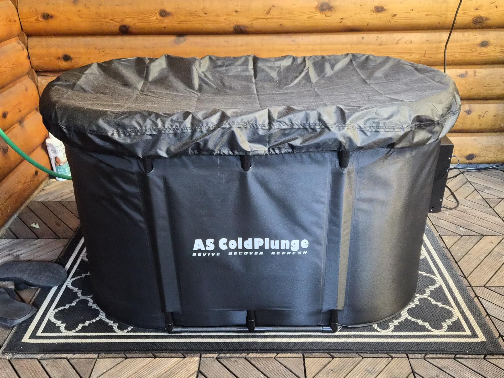 Ice Bath Chiller & 148Gal Cold Plunge Tub Kit for Cold Recovery Therapy customer photo 1
