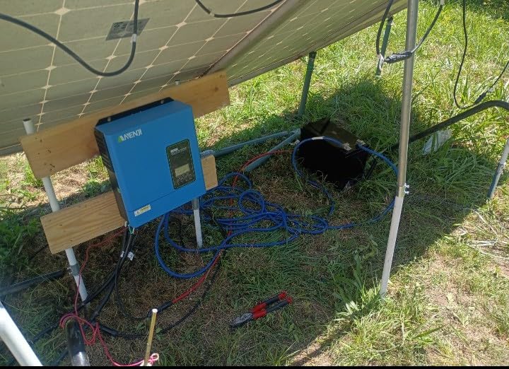 3000W Hybrid Inverter, 24Vdc to 110Vac Solar Inverter Charger Built-in 80A MPPT Controller, Pure Sine Wave PV Power Converter, Supports Battery-Less or AGM Lithium Battery customer photo 1