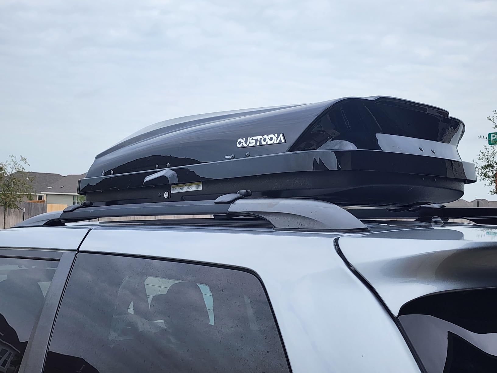 Roof Cargo Box, Dual-Side Opening Design, 14 Cubic Feet Capacity customer photo 1