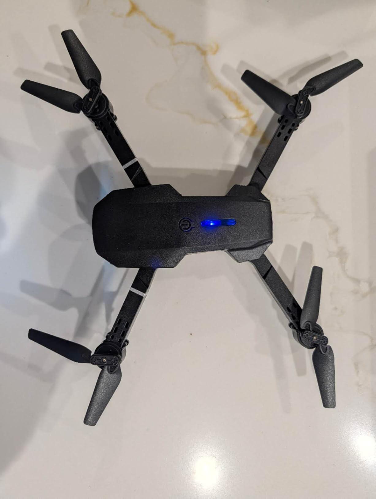 MSMV 4K HD Camera Drones, Wireless RC Flight Gyroscopes & Governors,Black customer photo 1