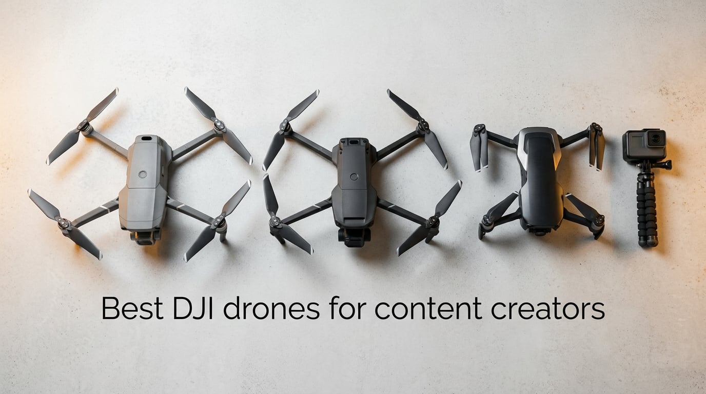 Best DJI drones for content creators