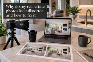 Why do my real estate photos look distorted and how to fix it