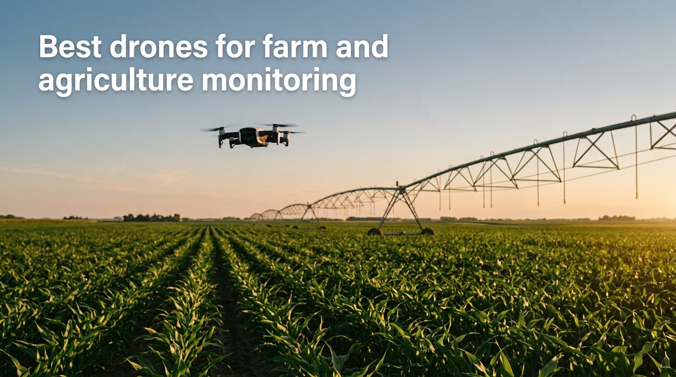 Best drones for farm and agriculture monitoring