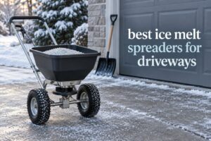 best ice melt spreaders for driveways