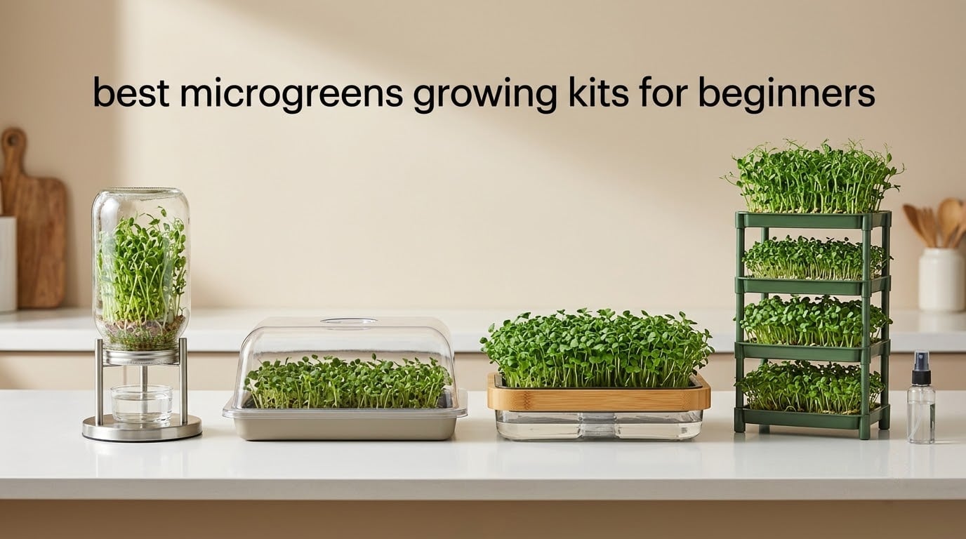 best microgreens growing kits for beginners