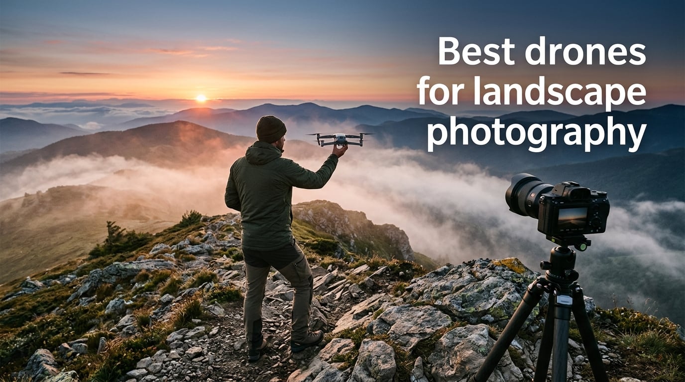 Best drones for landscape photography