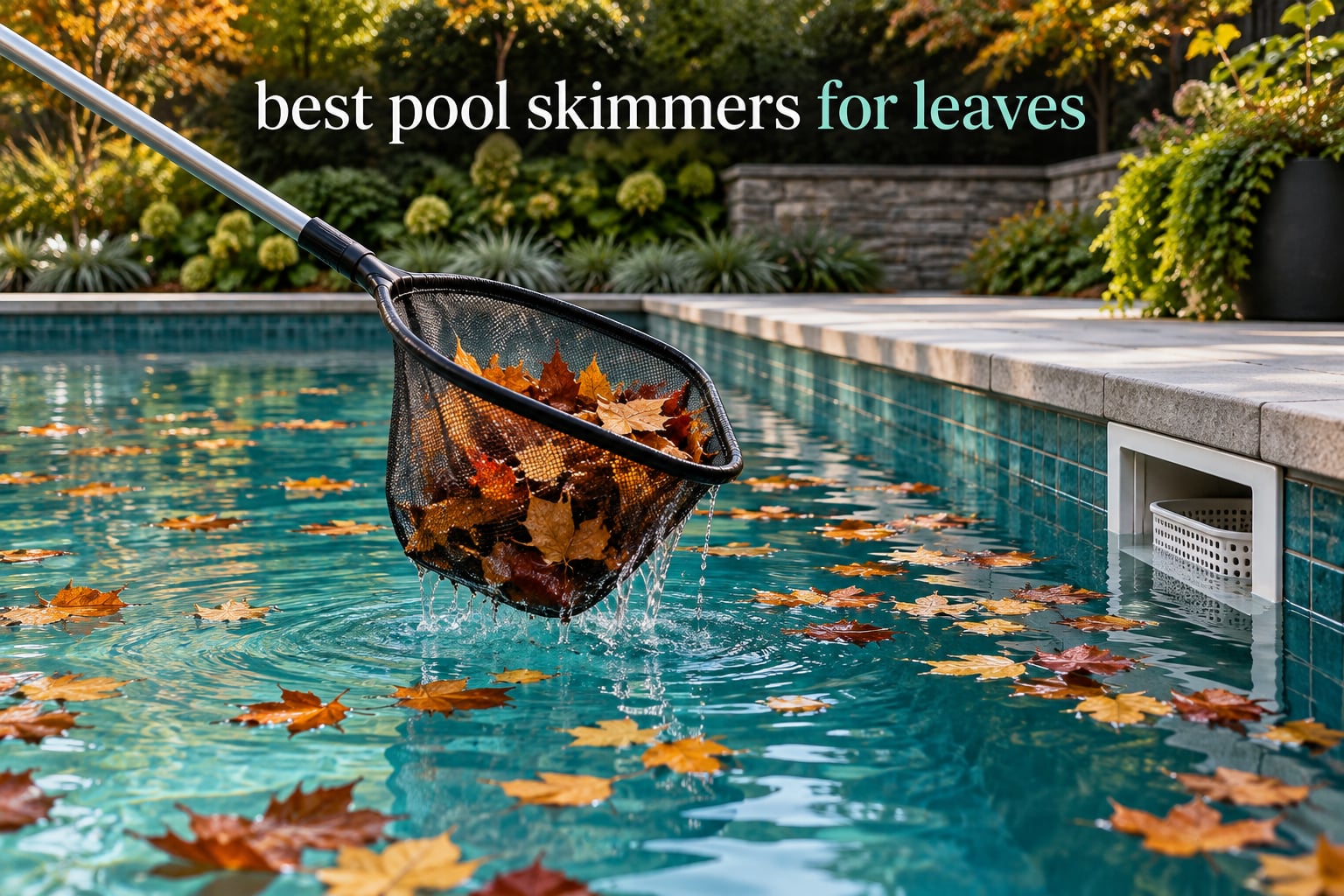 best pool skimmers for leaves