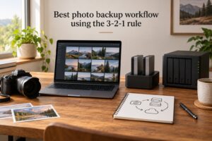 Best photo backup workflow using the 3-2-1 rule