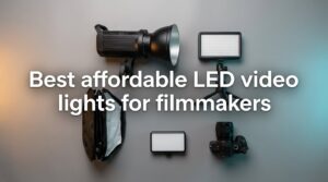 Best affordable LED video lights for filmmakers