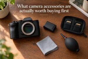 What camera accessories are actually worth buying first