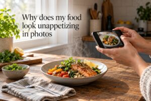Why does my food look unappetizing in photos