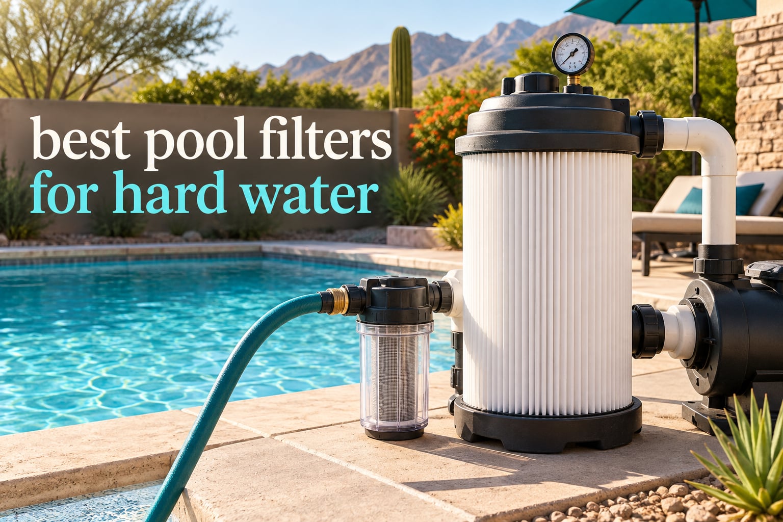 best pool filters for hard water