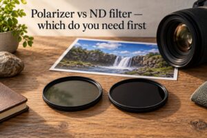 Polarizer vs ND filter — which do you need first