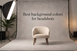 Best background colors for headshots
