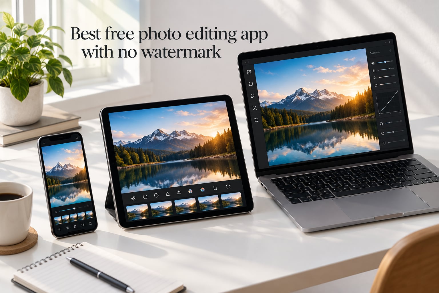 Best free photo editing app with no watermark