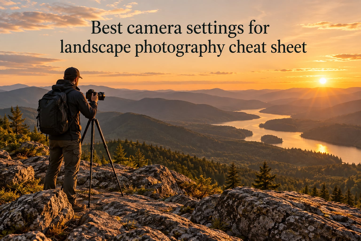 Best camera settings for landscape photography cheat sheet