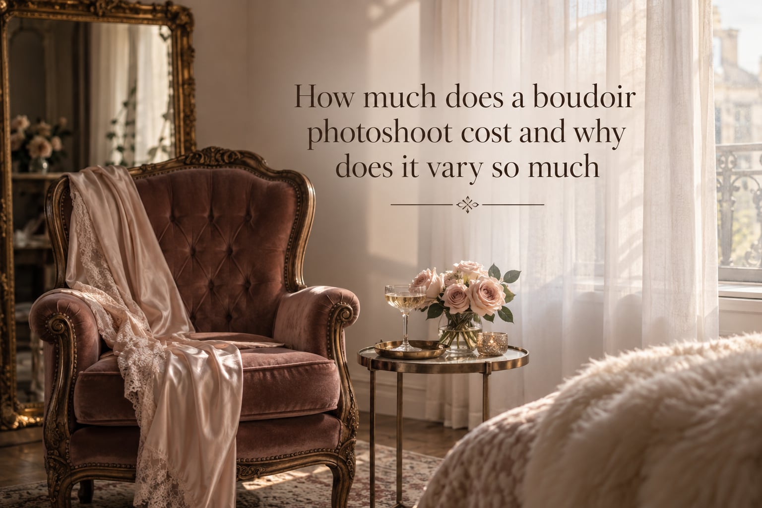 How much does a boudoir photoshoot cost and why does it vary so much