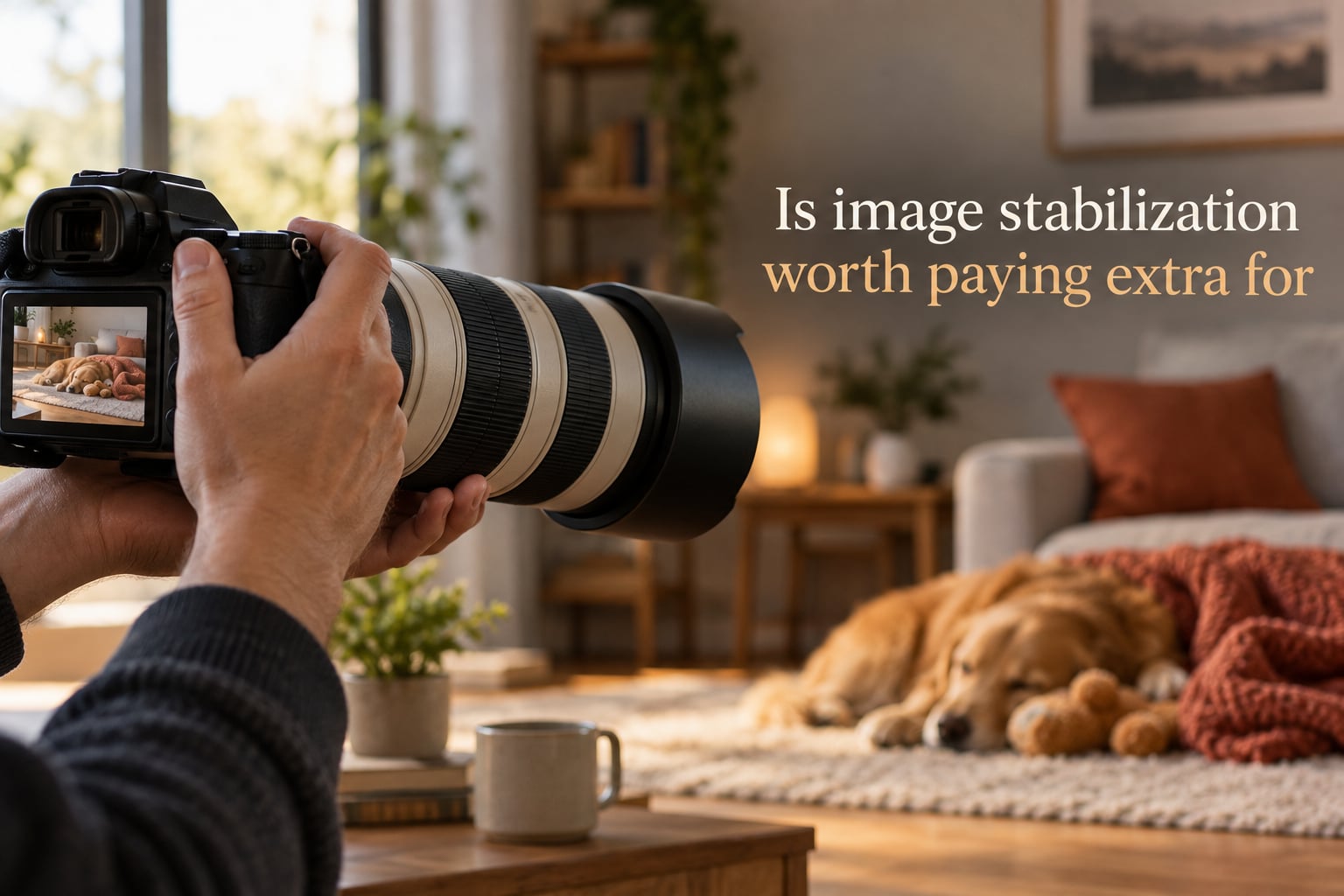 Is image stabilization worth paying extra for