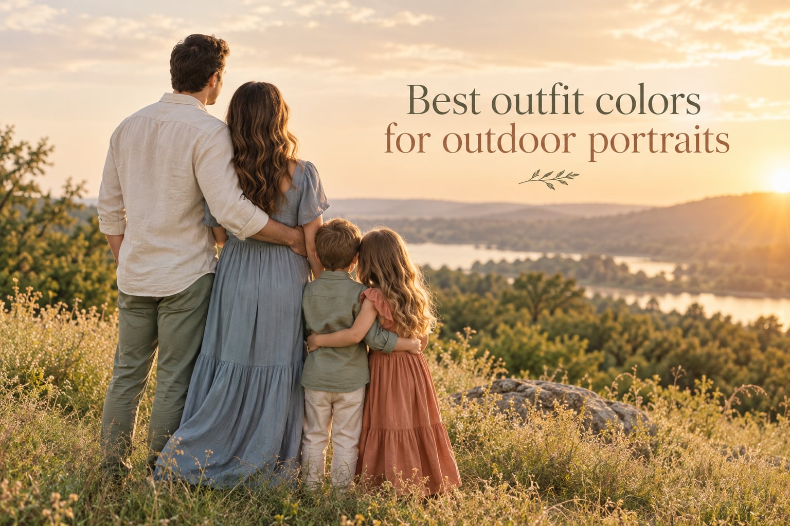 Best outfit colors for outdoor portraits