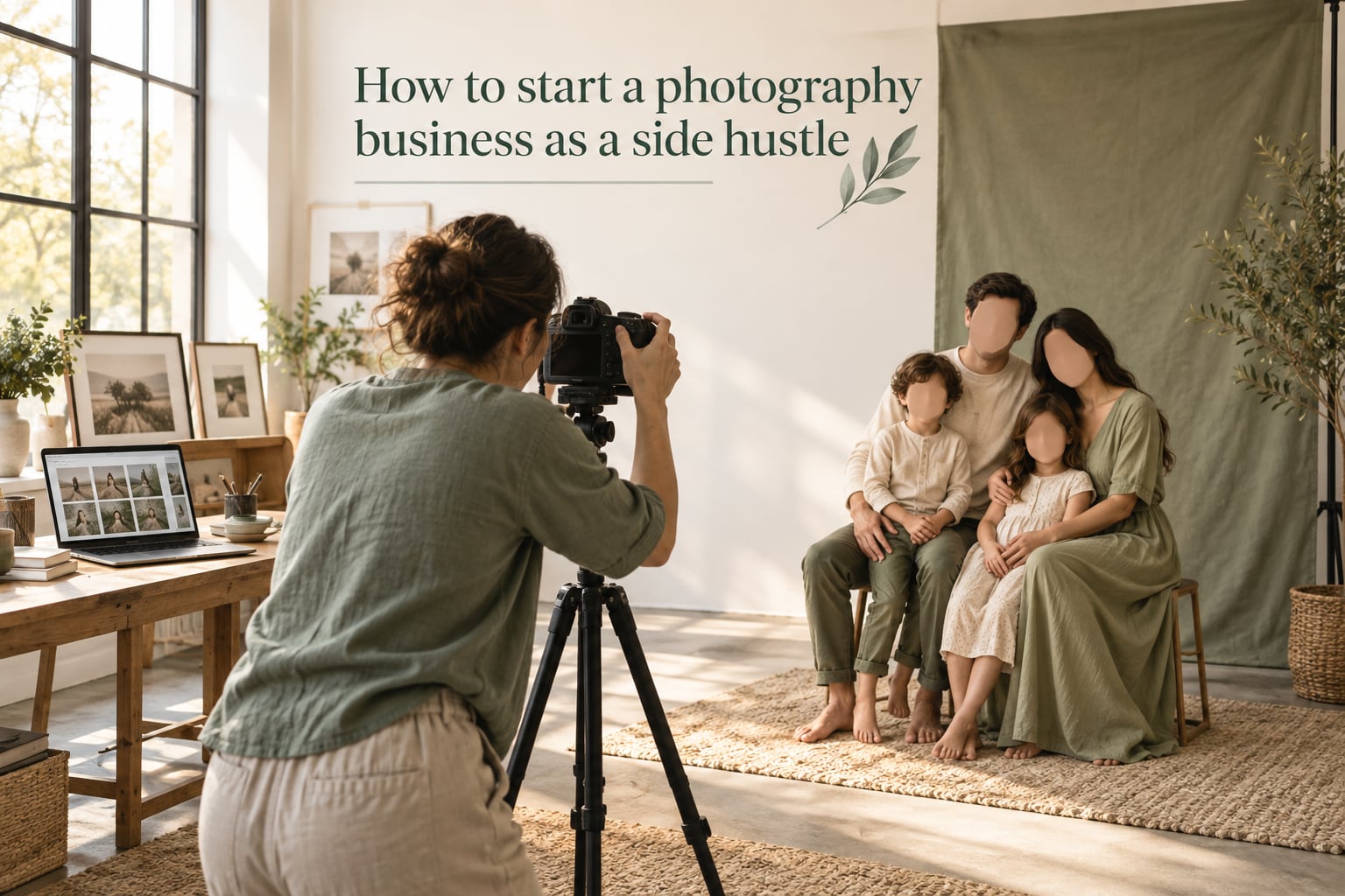 How to start a photography business as a side hustle