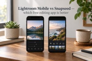 Lightroom Mobile vs Snapseed — which free editing app is better