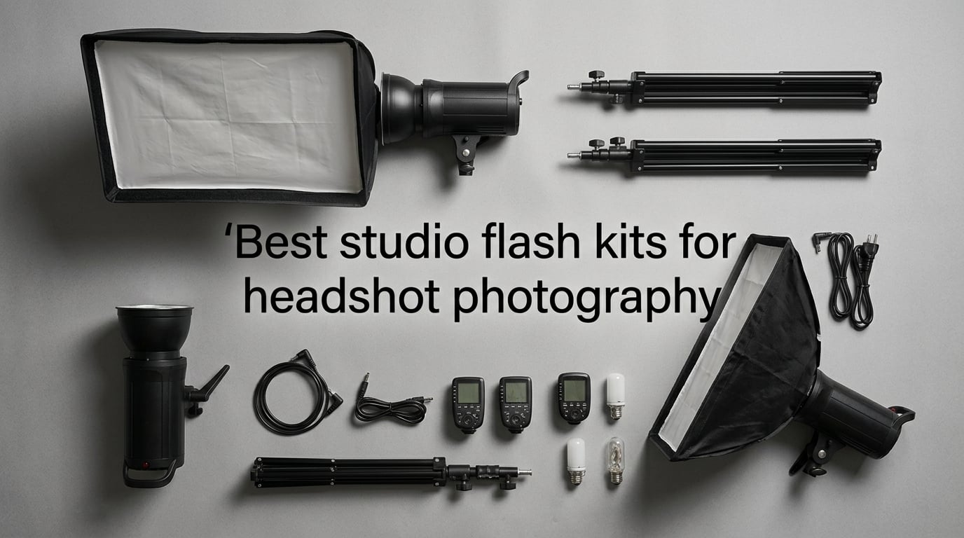 Best studio flash kits for headshot photography