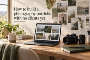 How to build a photography portfolio with no clients yet