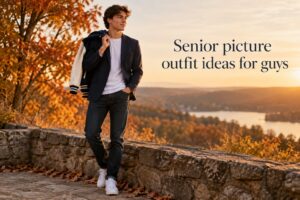 Senior picture outfit ideas for guys