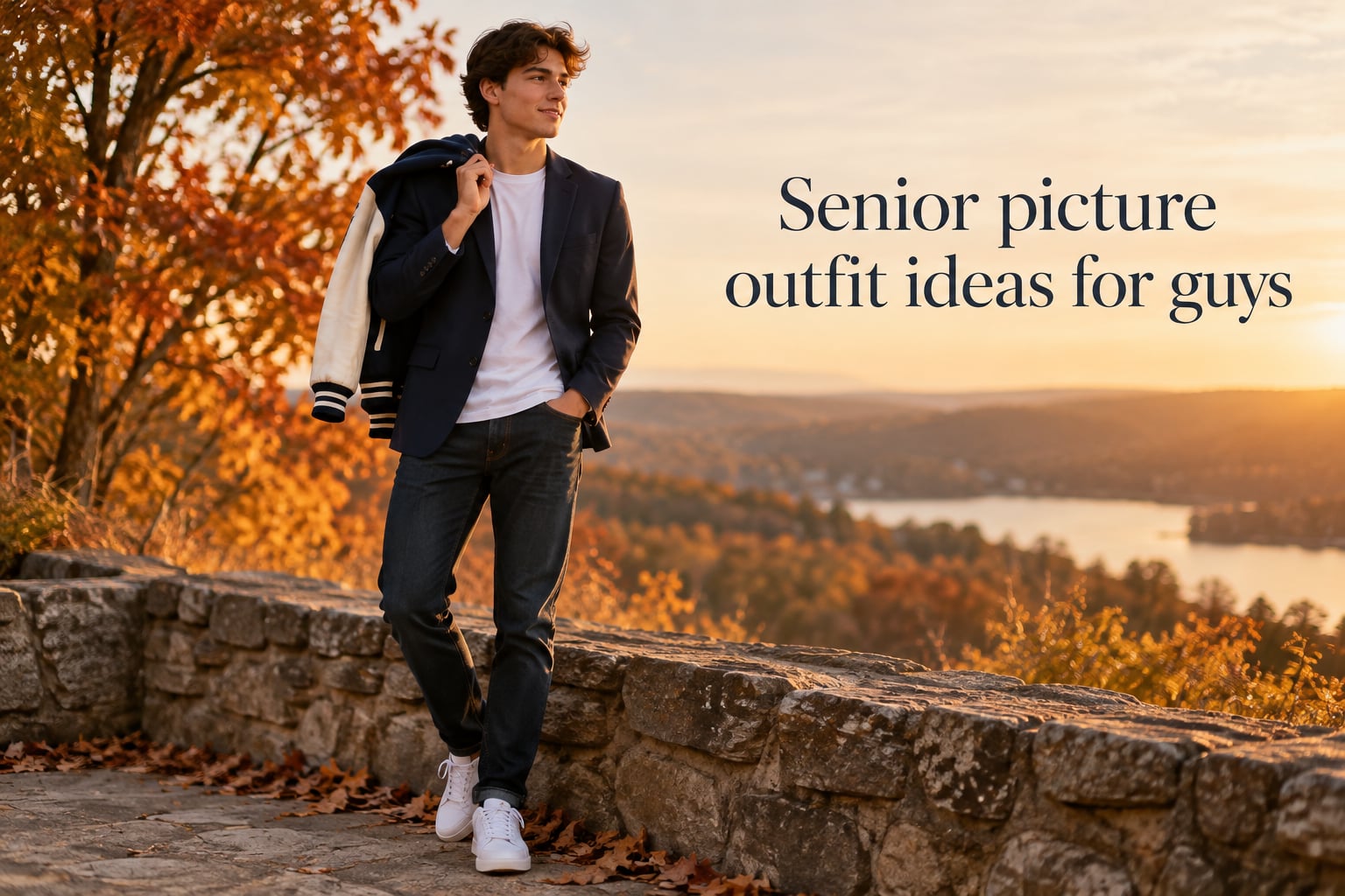 Senior picture outfit ideas for guys