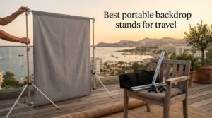 Best portable backdrop stands for travel