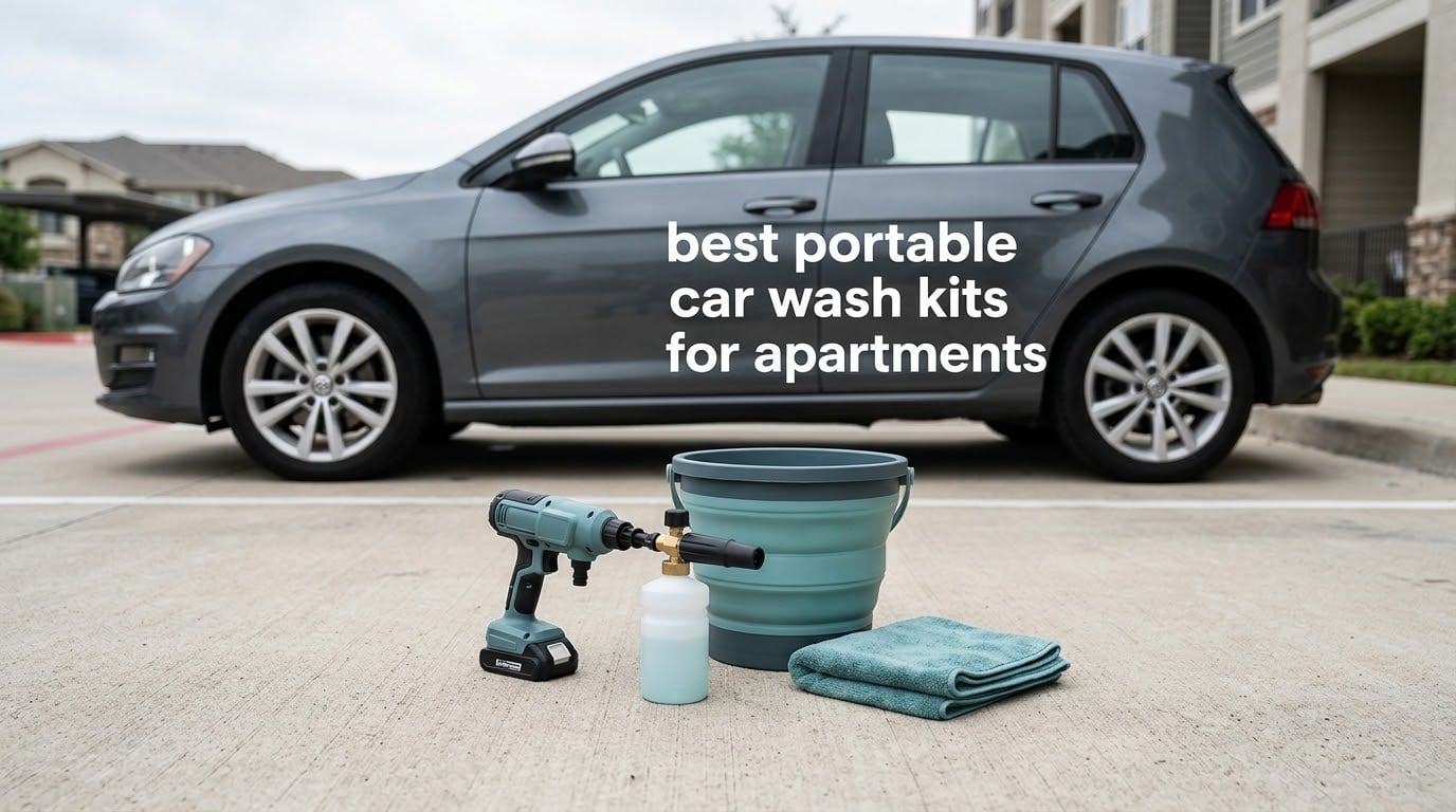 best portable car wash kits for apartments