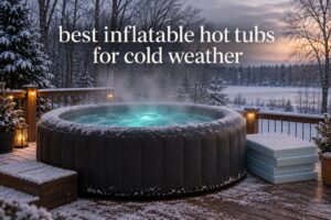 best inflatable hot tubs for cold weather