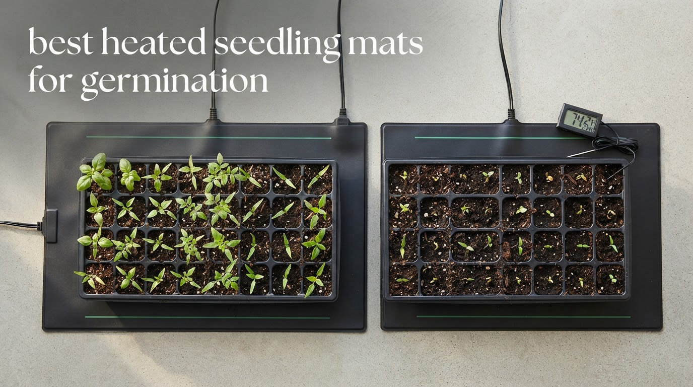 best heated seedling mats for germination