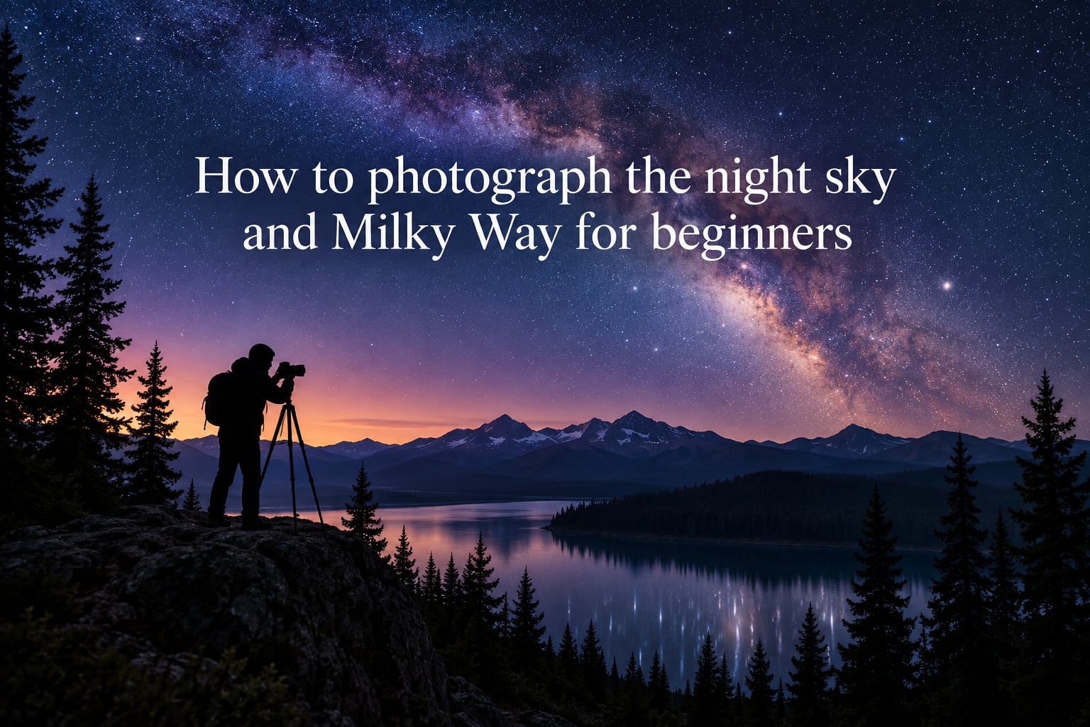 How to photograph the night sky and Milky Way for beginners
