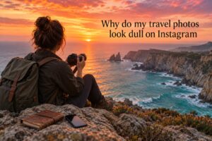 Why do my travel photos look dull on Instagram