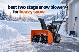 best two stage snow blowers for heavy snow