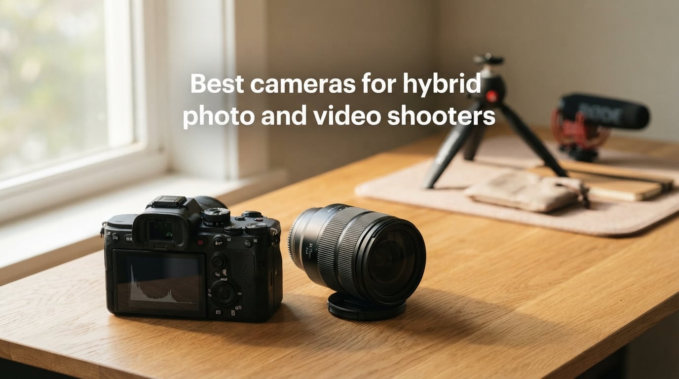 Best cameras for hybrid photo and video shooters