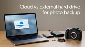 Cloud vs external hard drive for photo backup