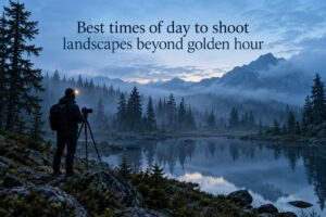 Best times of day to shoot landscapes beyond golden hour