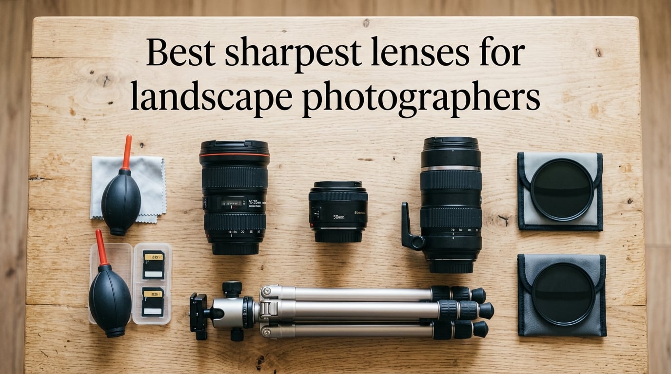 Best sharpest lenses for landscape photographers