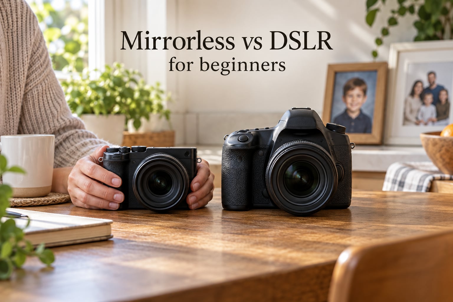 Mirrorless vs DSLR for beginners in 2026