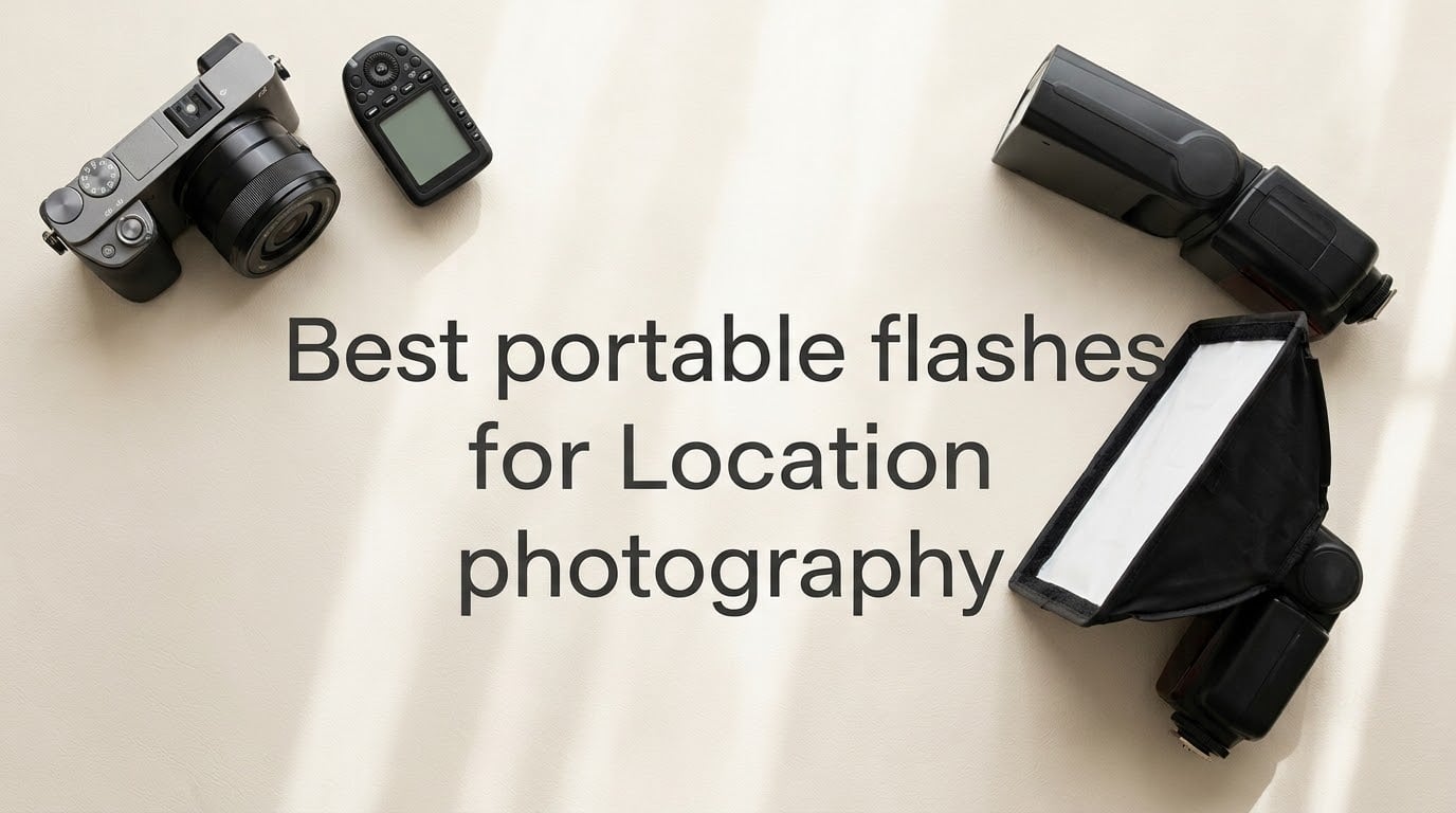 Best portable flashes for location photography