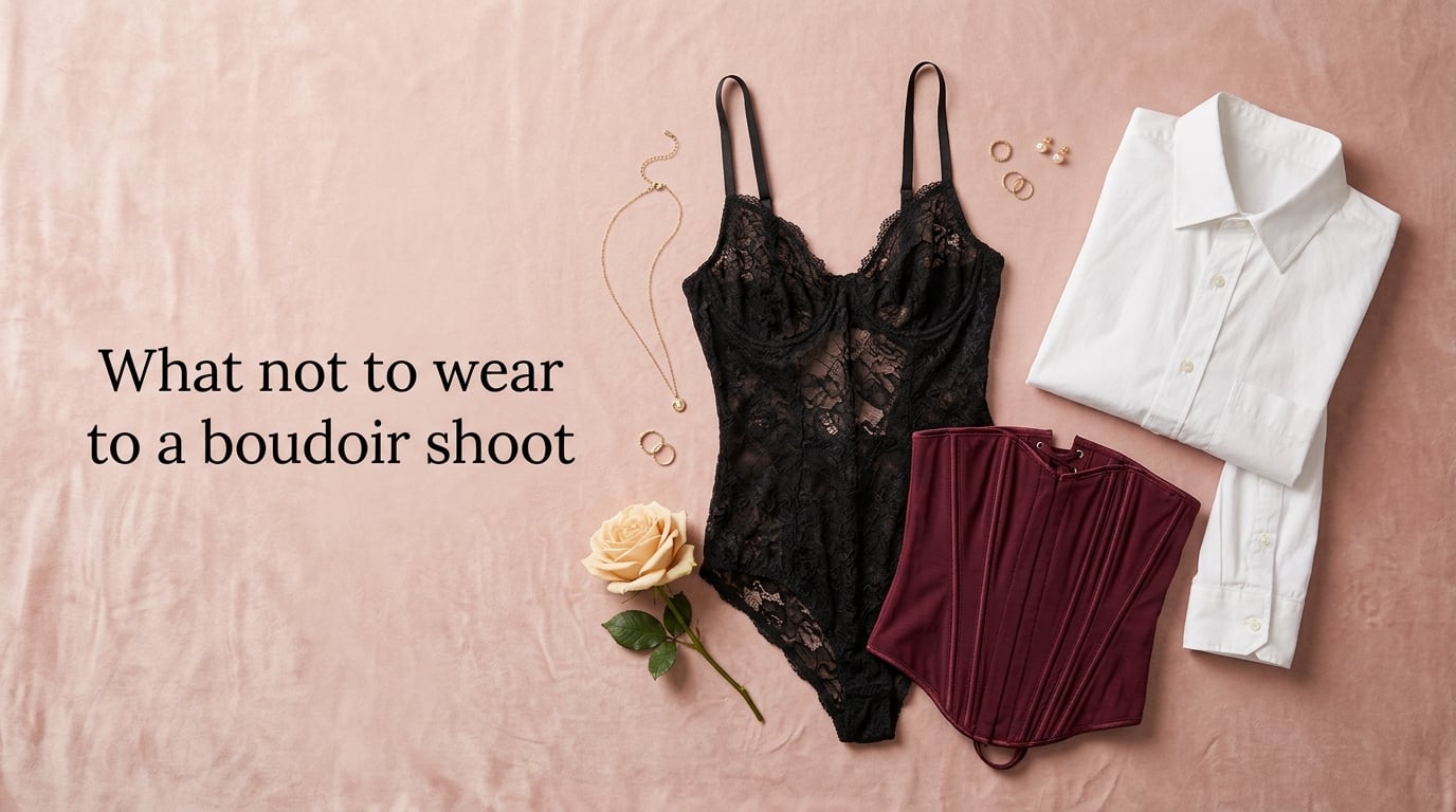 What not to wear to a boudoir shoot
