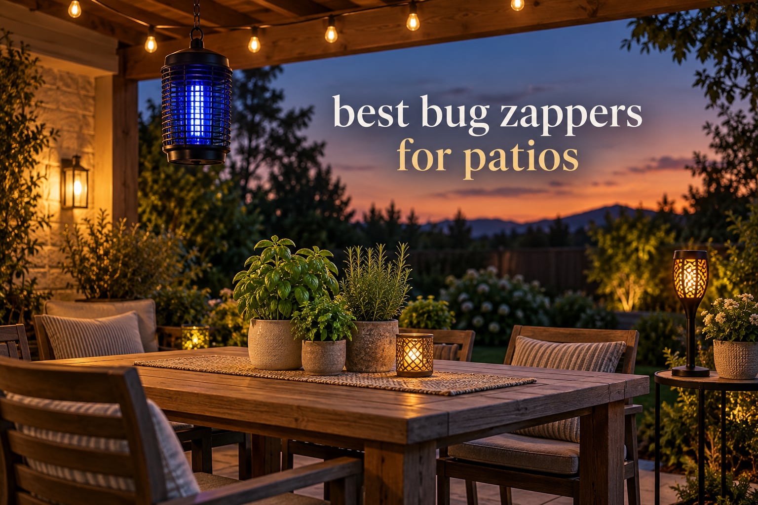 best bug zappers for patios
