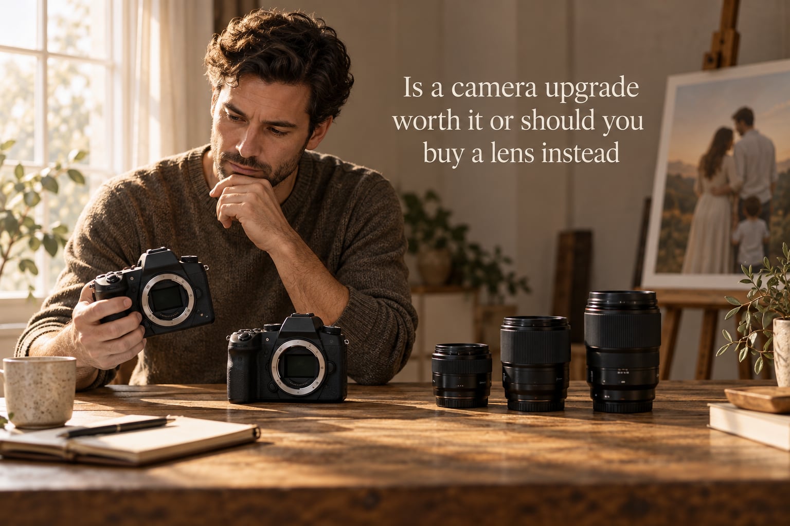 Is a camera upgrade worth it or should you buy a lens instead