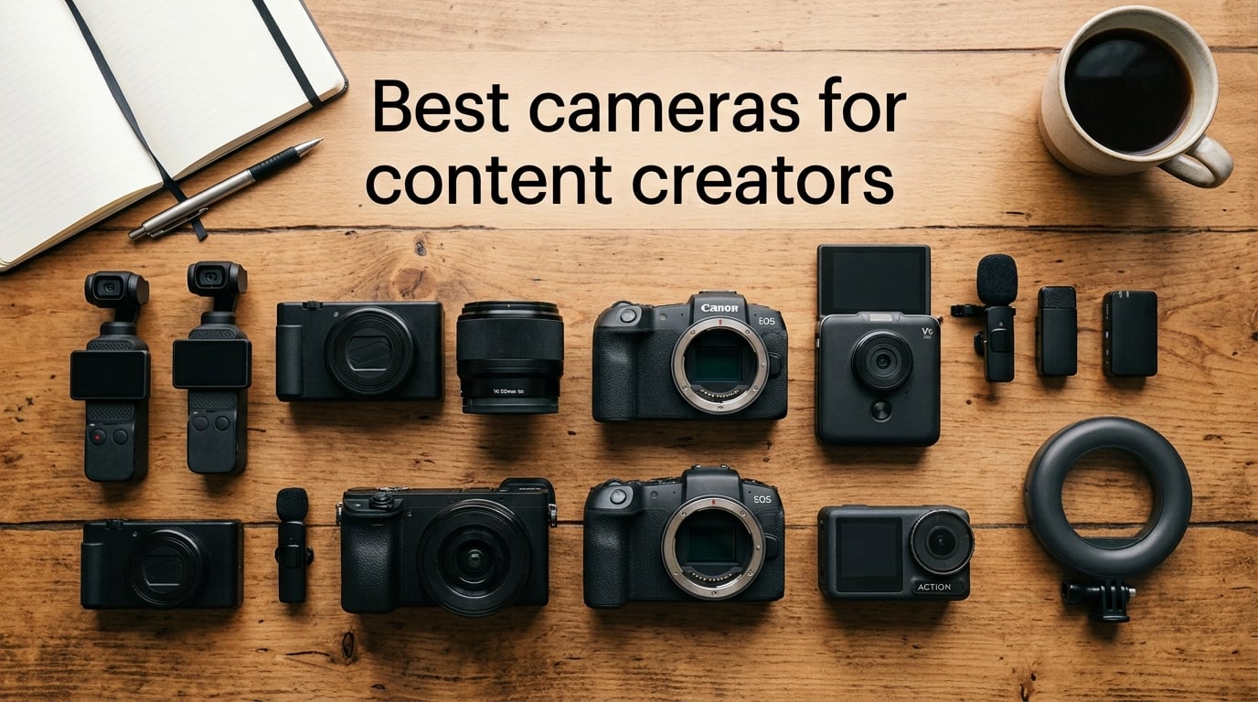 Best cameras for content creators in 2026